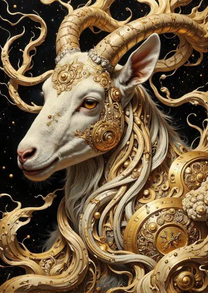 Znak Zodiaku Koza Koszulka Damska