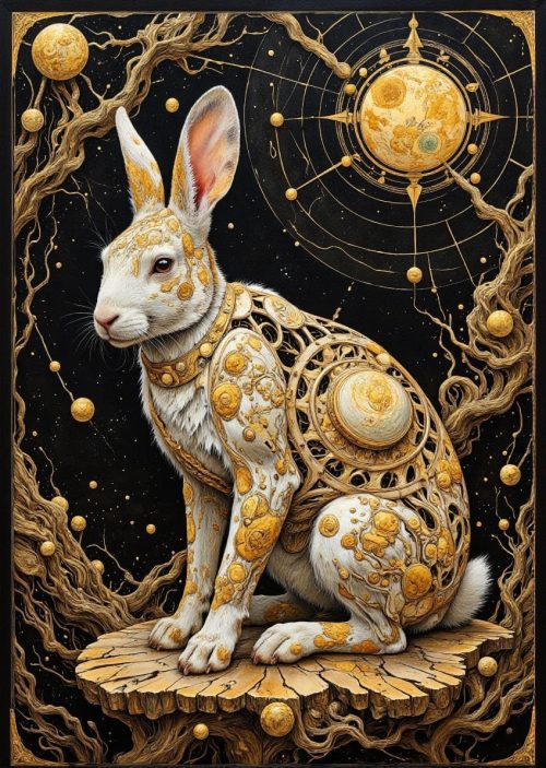 Znak Zodiaku Królik Koszulka Męska