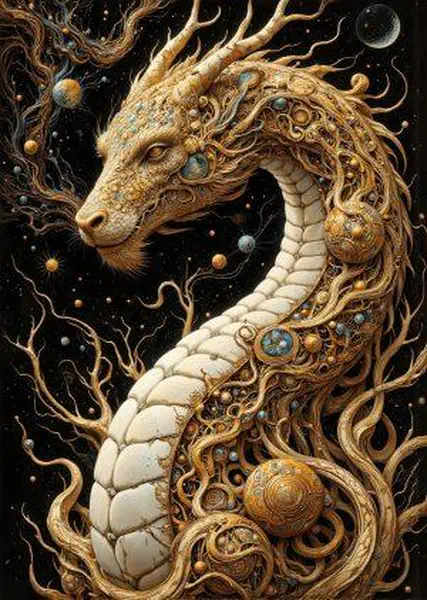 Znak Zodiaku Smok Koszulka Męska