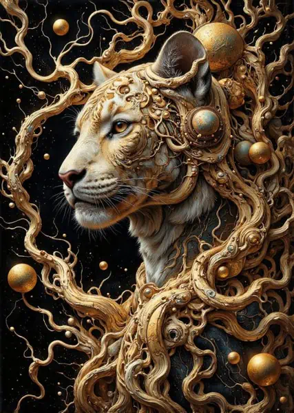 Znak Zodiaku Tygrys Koszulka Męska