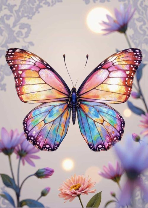 Motyl Opalizujący Bluza Damska