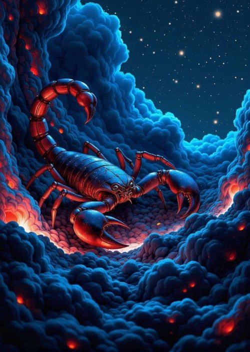 Znak Zodiaku Skorpion Bluza Męska
