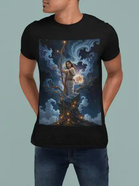 Znak Zodiaku Strzelec Koszulka Męska