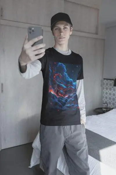 Znak Zodiaku Skorpion Koszulka Męska