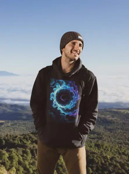 Multicolor Black Hole Bluza Męska