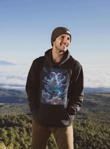 Znak Zodiaku Baran Bluza Męska - obrazek 2